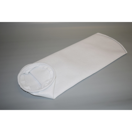 GREENSTORY GLOBAL Size #2 7.0625"Dia x 32"L 800 Micron liquid Filter Bag GSGWFNMO800P2S